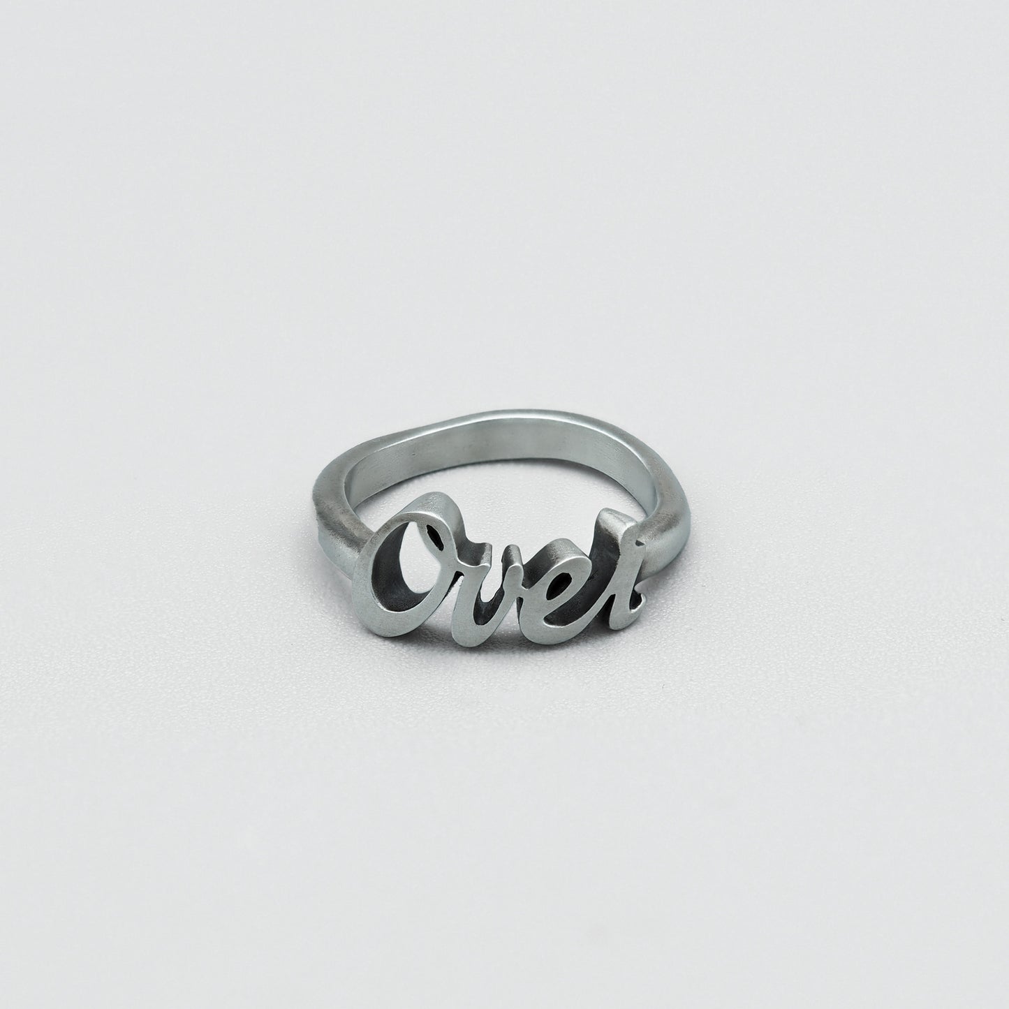 Sterling silver ring Over
