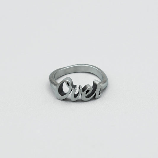 Sterling silver ring Over